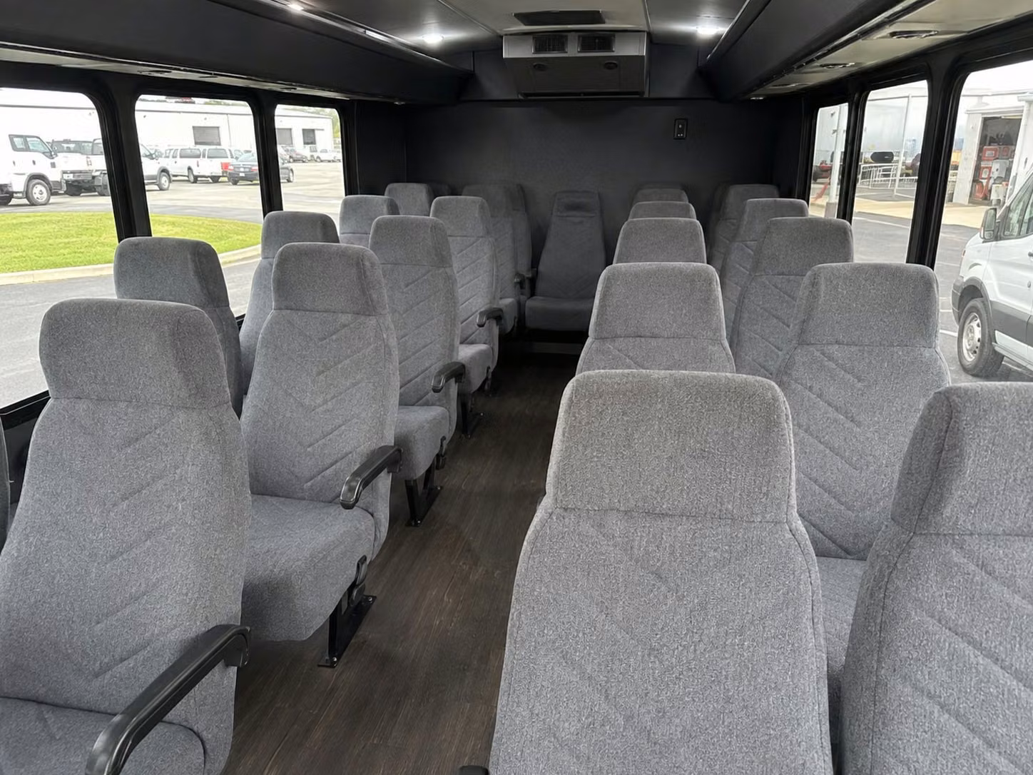 20 passenger minibus interior