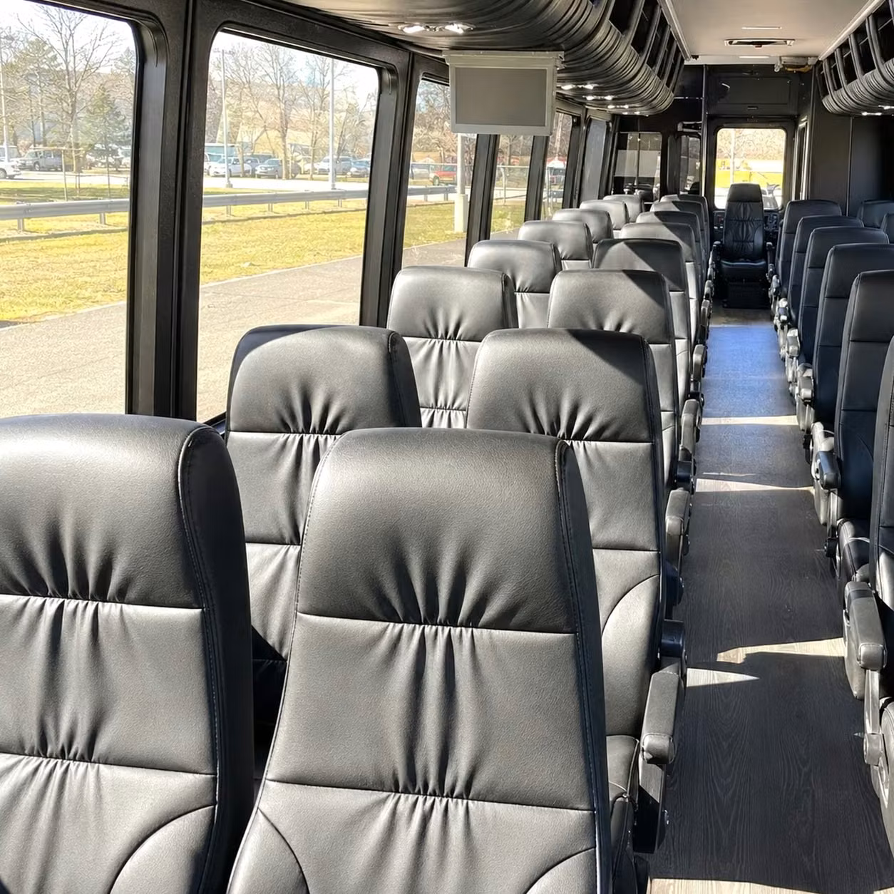 25 passenger minibus inside