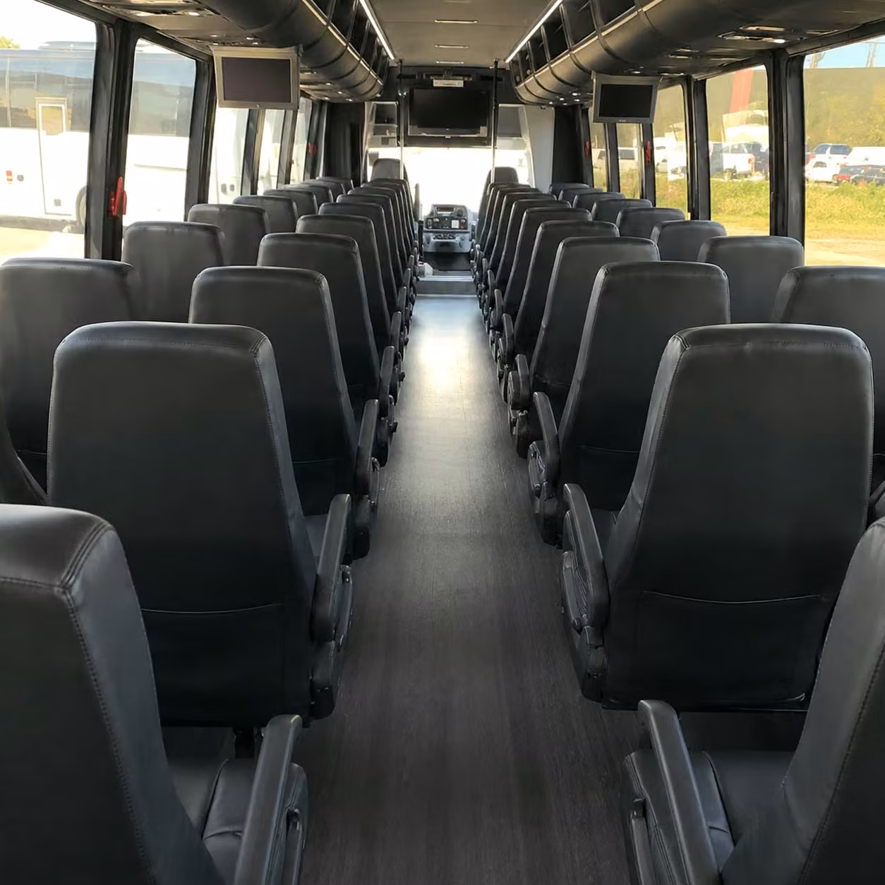 30 passenger minibus interior