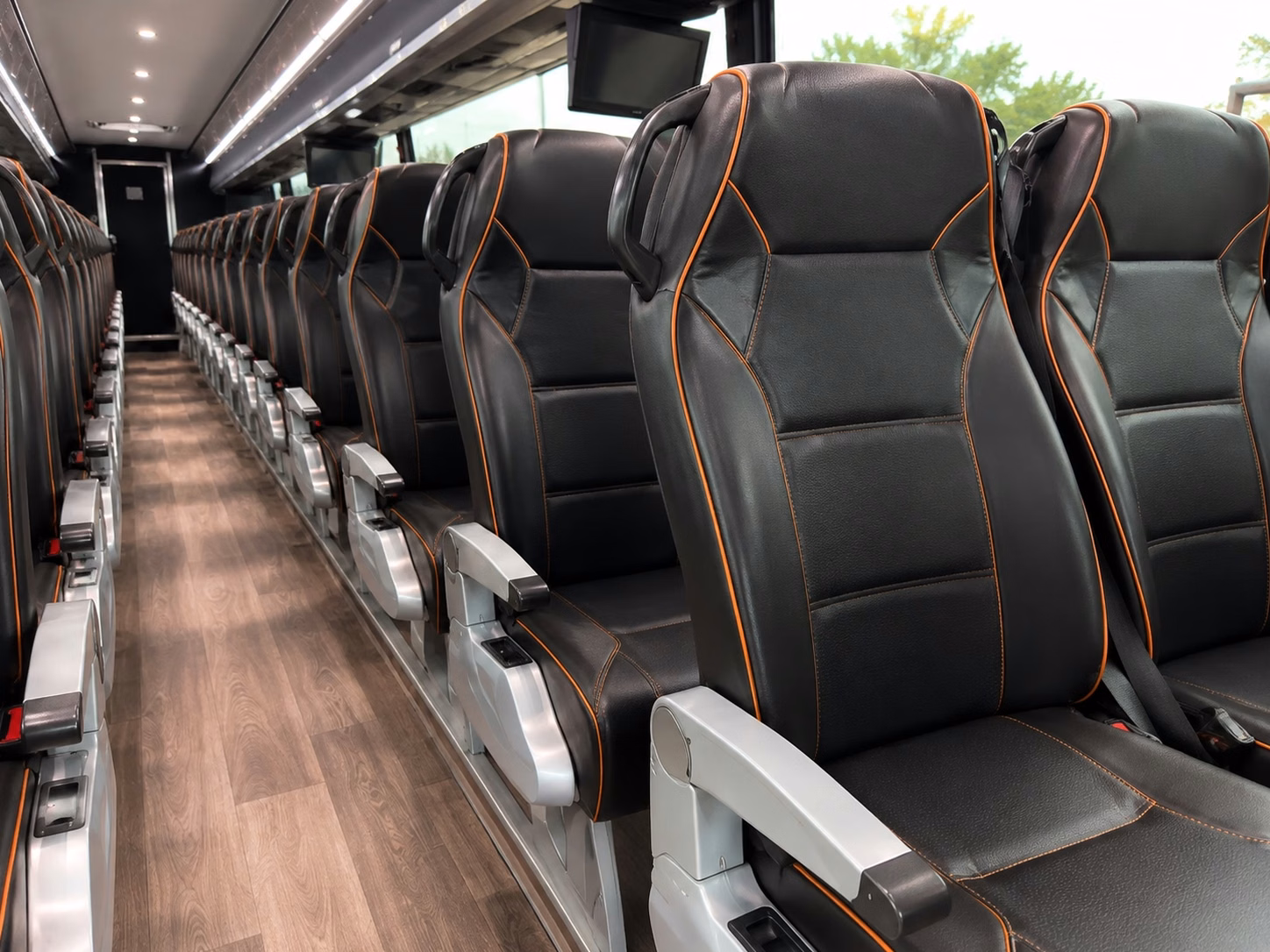 fan bus rentals for palm beach county high school and college athletics